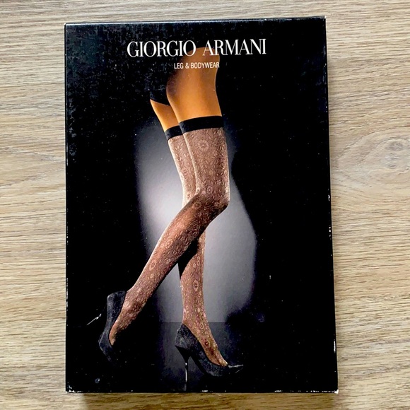 Armani Accessories Armani X Wolford Stay Up Tights Poshmark